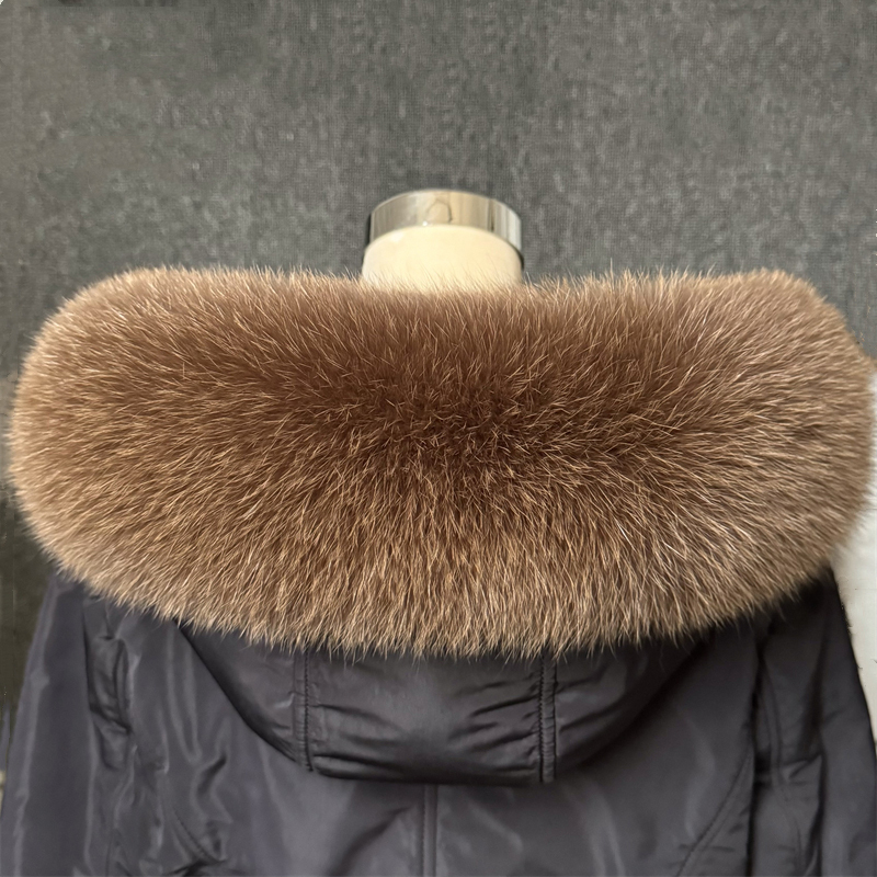 Winter Clothing Pk - Cuello de piel de zorro Real