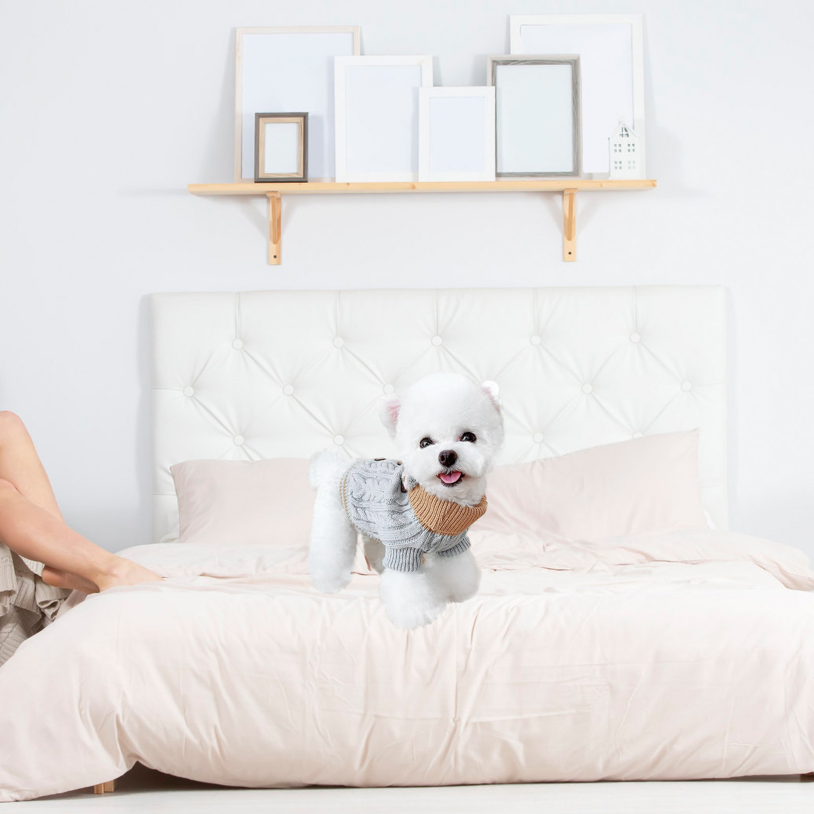 Winter Clothing Gift Ideas - Suéter de Invierno para Mascotas, Tejido