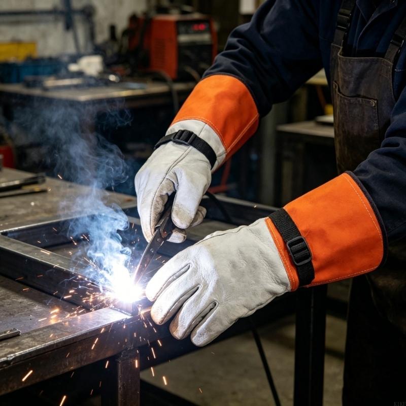 Heated Gloves Electric - Guantes resistentes al calor de cuero