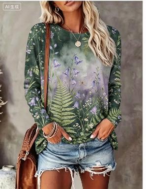 Winter Clothing For Women - Camiseta de manga larga para mujer