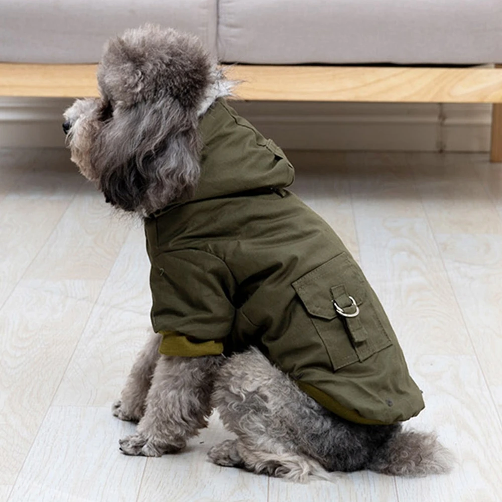 Winter Clothing Hiking - Abrigo de Invierno para Perros, Grueso,