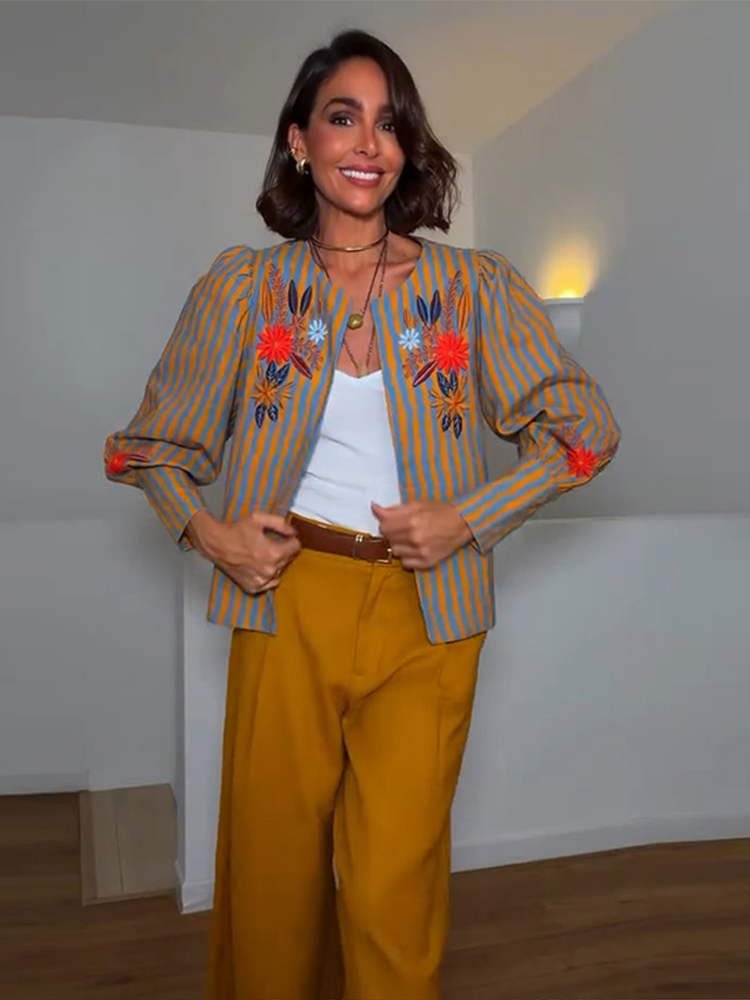 Winter Clothing For Women - Chaqueta de otoño 2026 con bordado