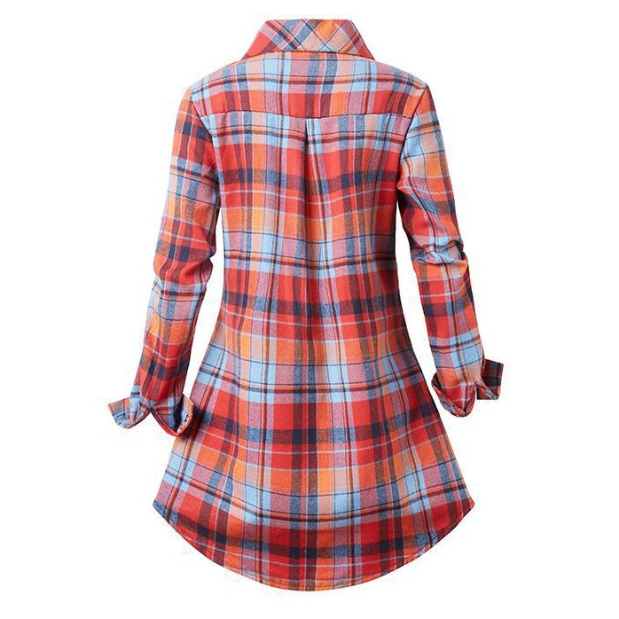 Vestido camisa de manga larga  - Winter Clothing For Women reseña y precio
