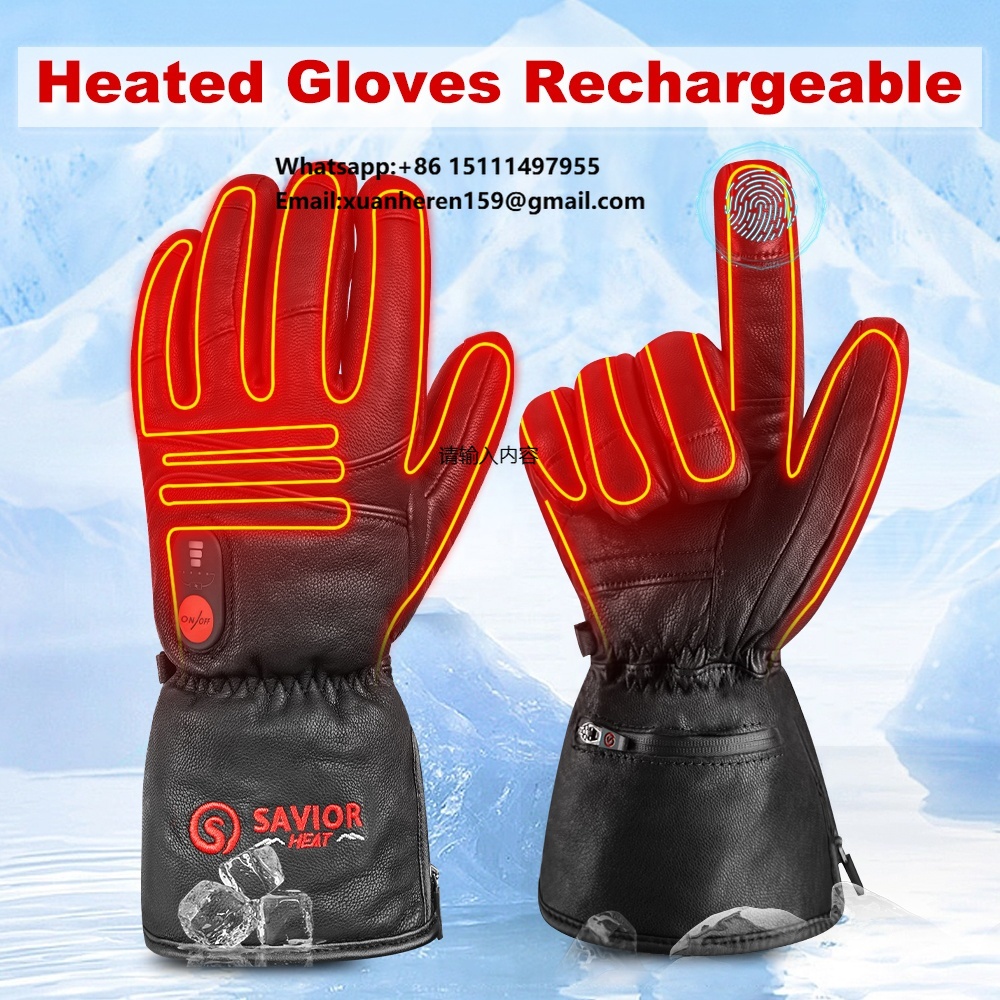 Guantes de cuero calefactables - Heated Gloves Electric reseña y precio