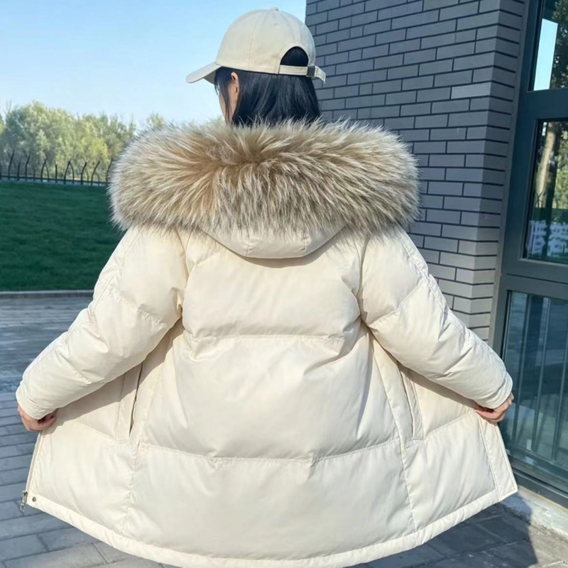 Cuellos de piel de mapache par - Winter Clothing Pk reseña y precio