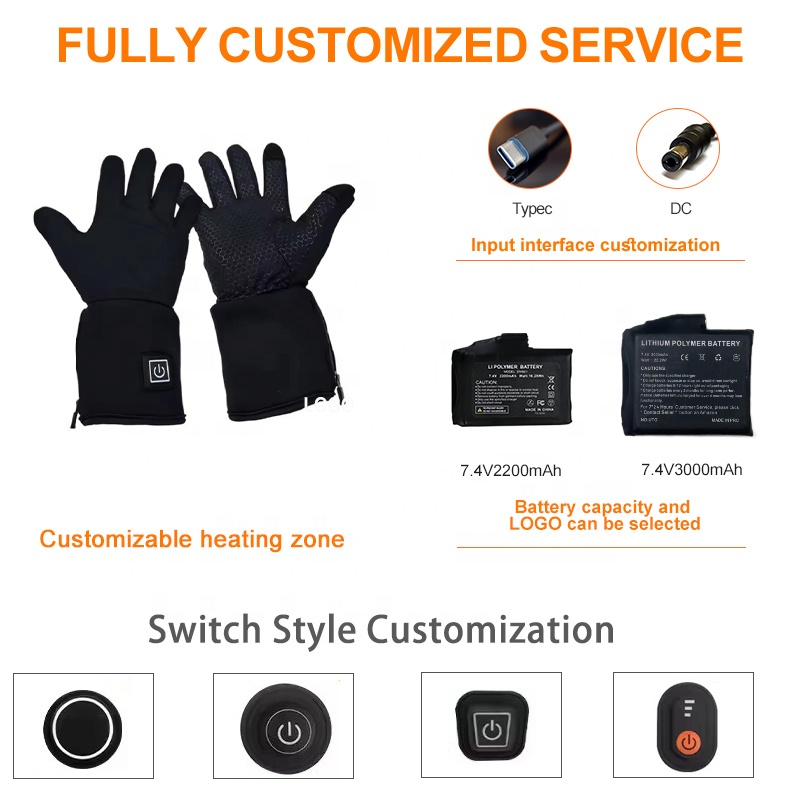 Guantes de esquí cálidos e imp - Heated Gloves Electric reseña y precio