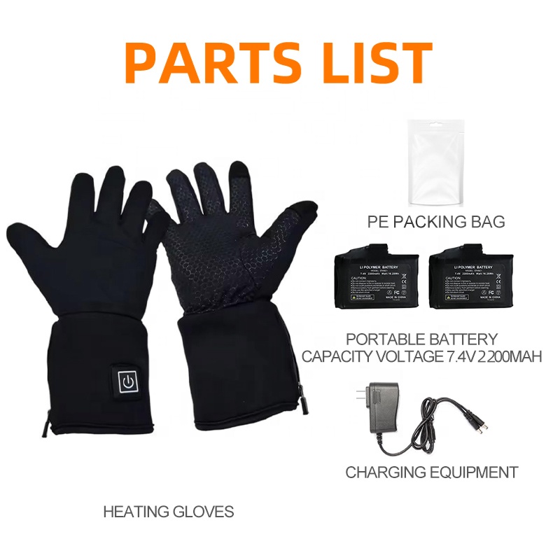 Guantes de esquí cálidos e imp - Heated Gloves Electric reseña y precio