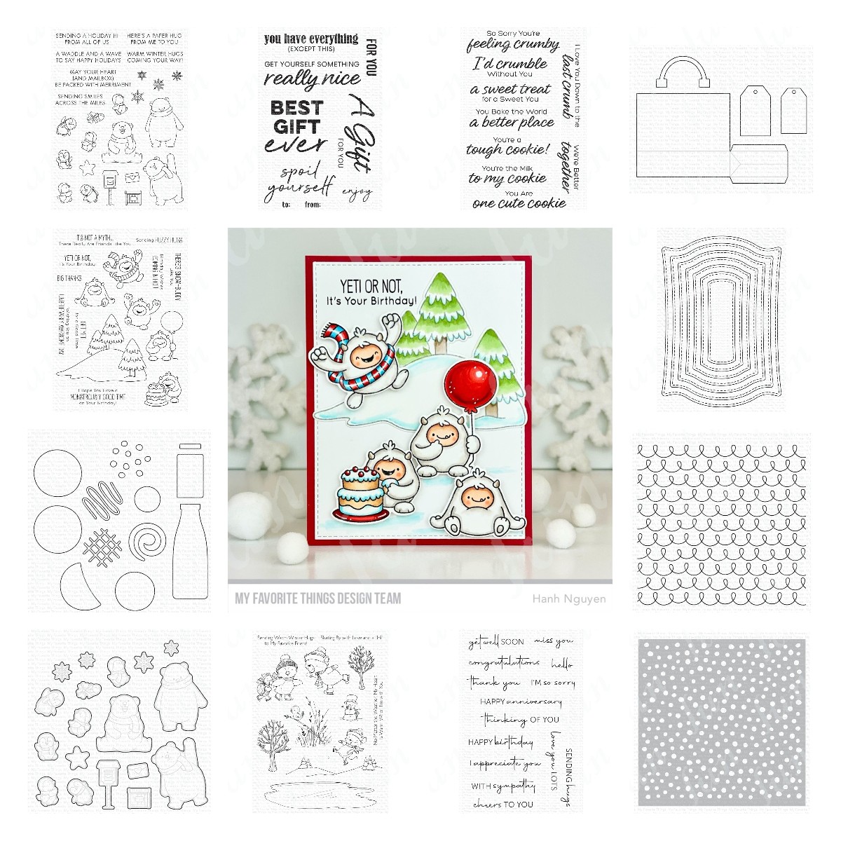Troqueles de corte de Metal pa - Winter Clothing Drawing reseña y precio