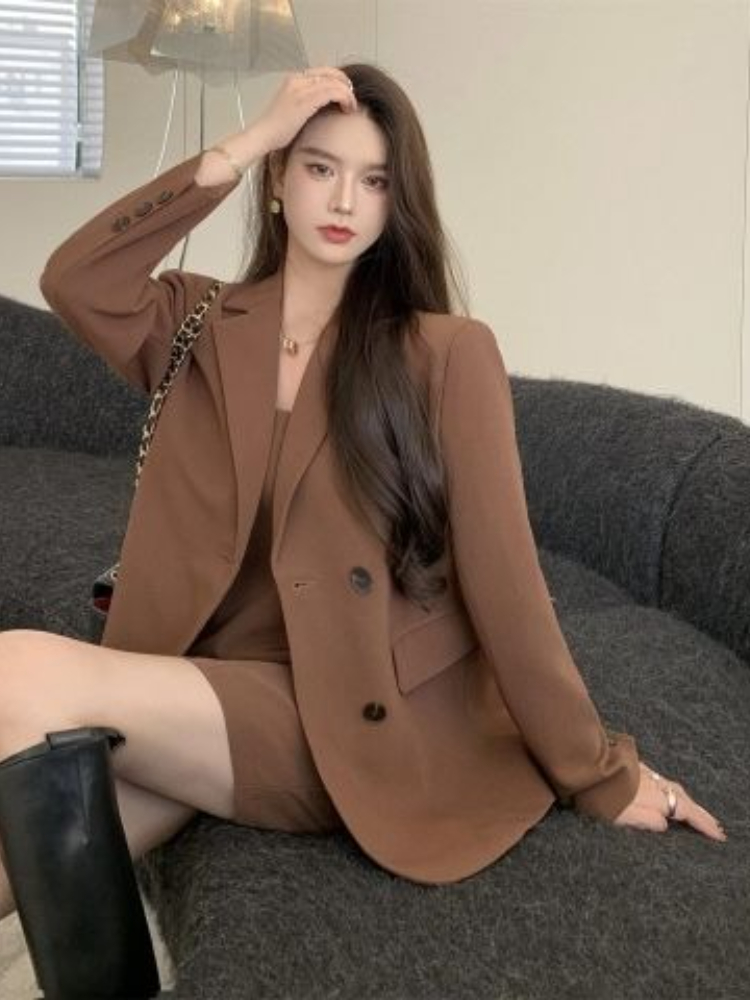 Conjunto elegante marrón de 2  - Winter Clothing Pk reseña y precio