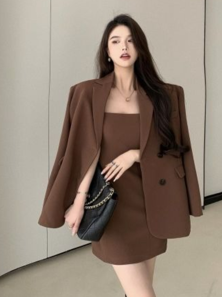 Conjunto elegante marrón de 2  - Winter Clothing Pk reseña y precio