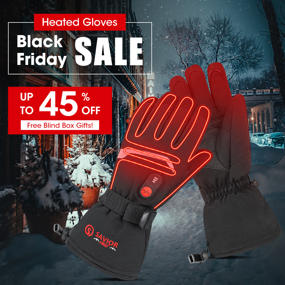 SNOW DEER-guantes calefactable - Heated Gloves Electric reseña y precio