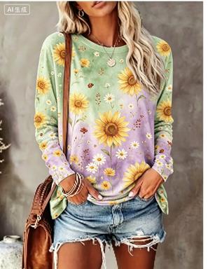 Camiseta de manga larga para m - Winter Clothing For Women reseña y precio