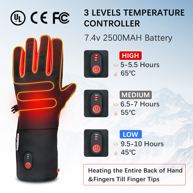 Guantes Eléctricos Calefactabl - Heated Gloves Electric reseña y precio