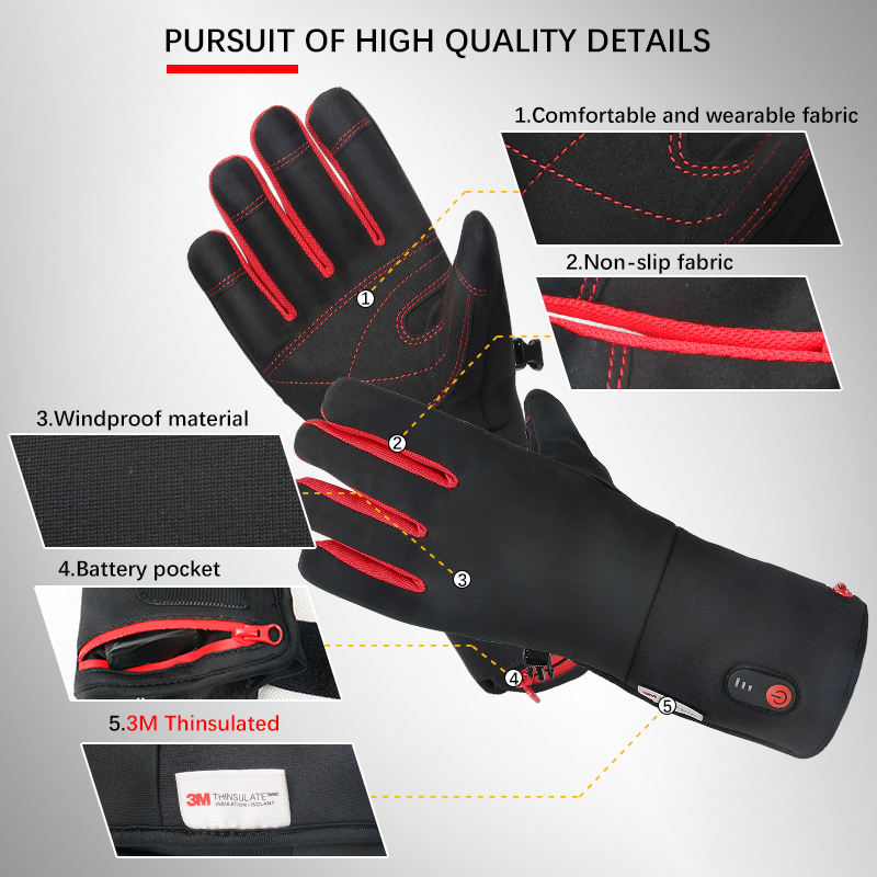 Guantes Eléctricos Calefactabl - Heated Gloves Electric reseña y precio