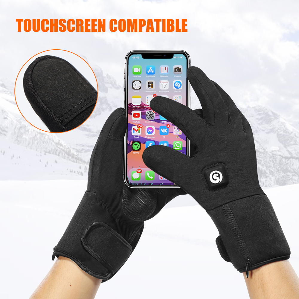 Guantes calefactados eléctrico - Heated Gloves Electric reseña y precio