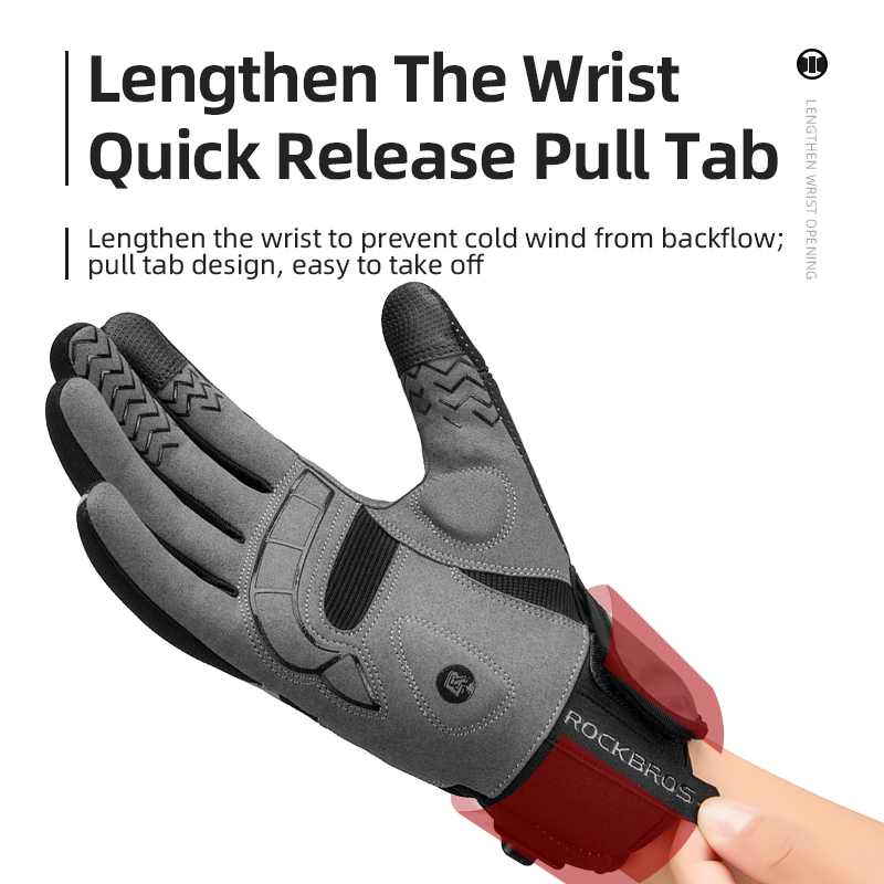 ROCKBROS-guante de invierno co - Heated Gloves Electric reseña y precio