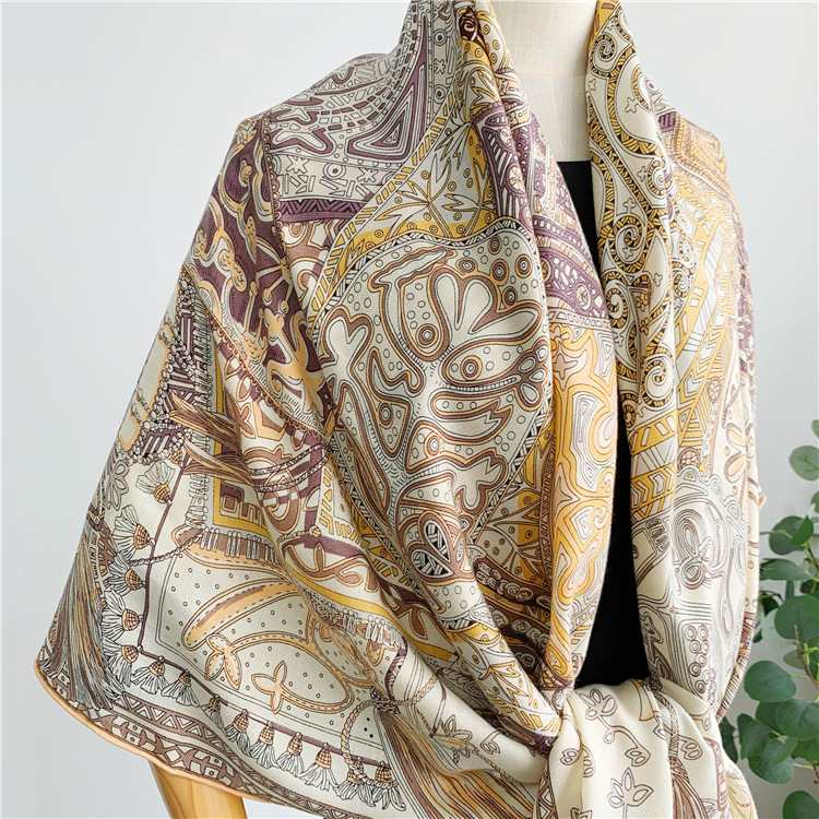 Bufanda de Seda y Lana de 135  - Winter Clothing Hong Kong reseña y precio