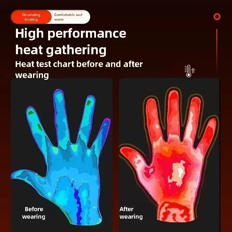 Guantes calefactables, calenta - Heated Gloves Electric reseña y precio