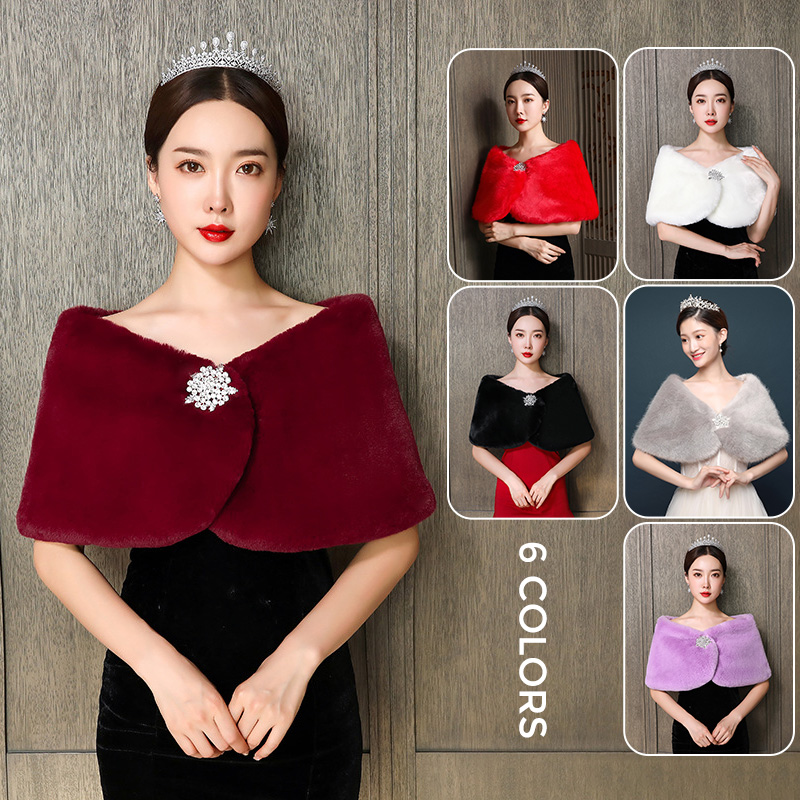 Chal nupcial para mujer, capa  - Winter Clothing Pk reseña y precio