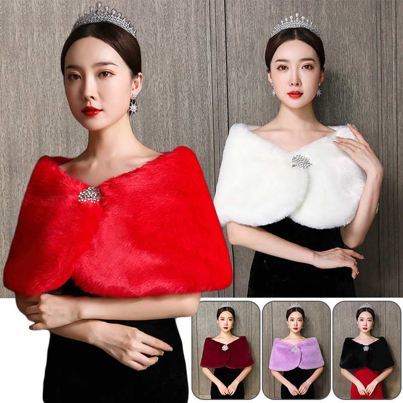 Chal nupcial para mujer, capa  - Winter Clothing Pk reseña y precio