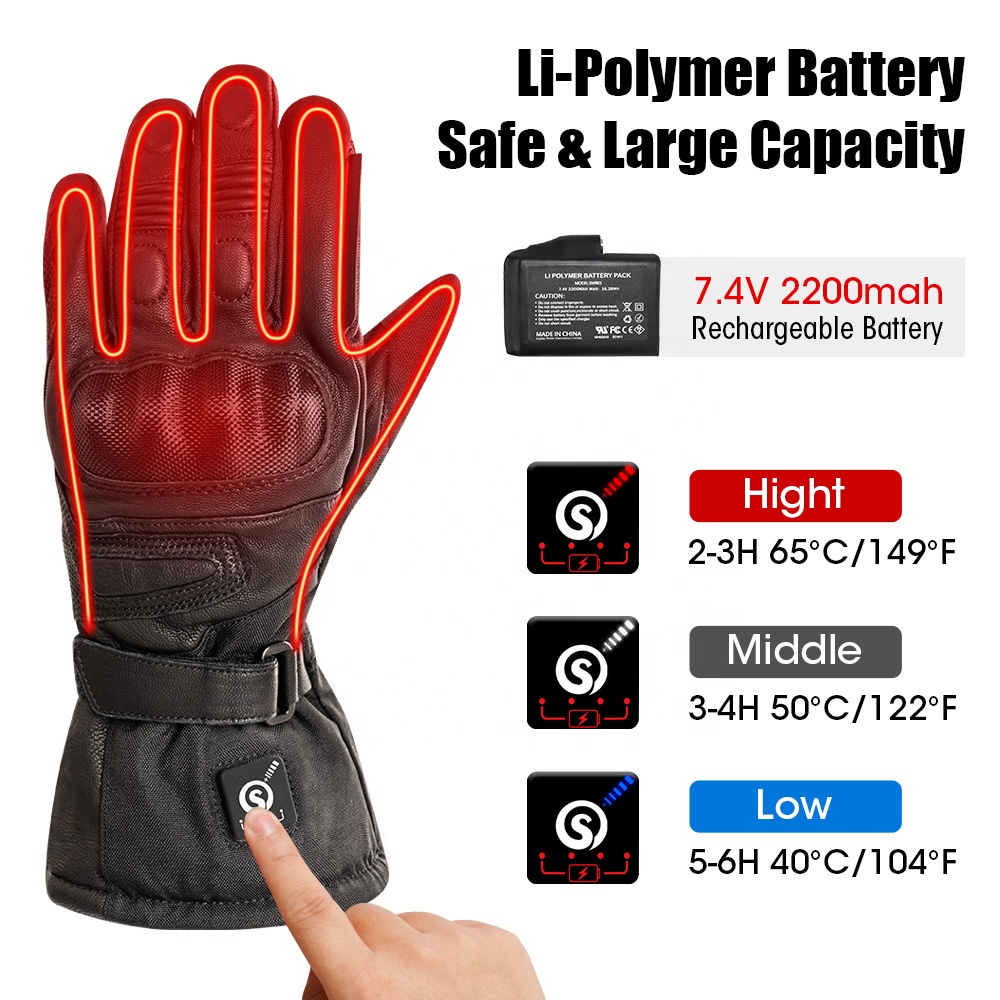 Guantes de Carreras Eléctricos - Heated Gloves Electric reseña y precio